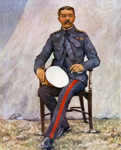 Lord Kitchener Commander-in-Chief, Delhi Durbar 1903 by Mortimer Ludington Menpes